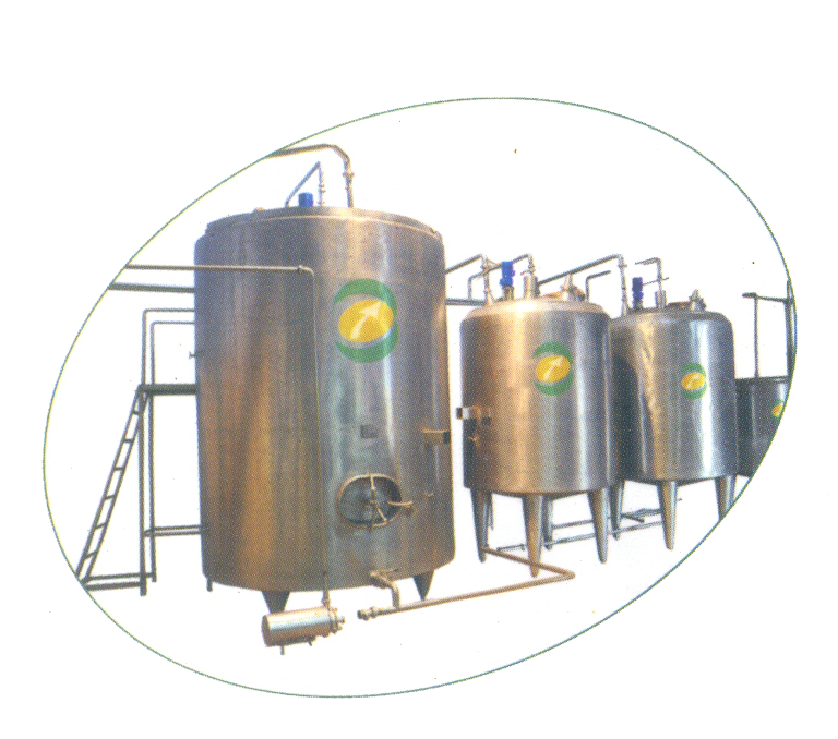 PUF Insulated Vertical Milk Storage Tank